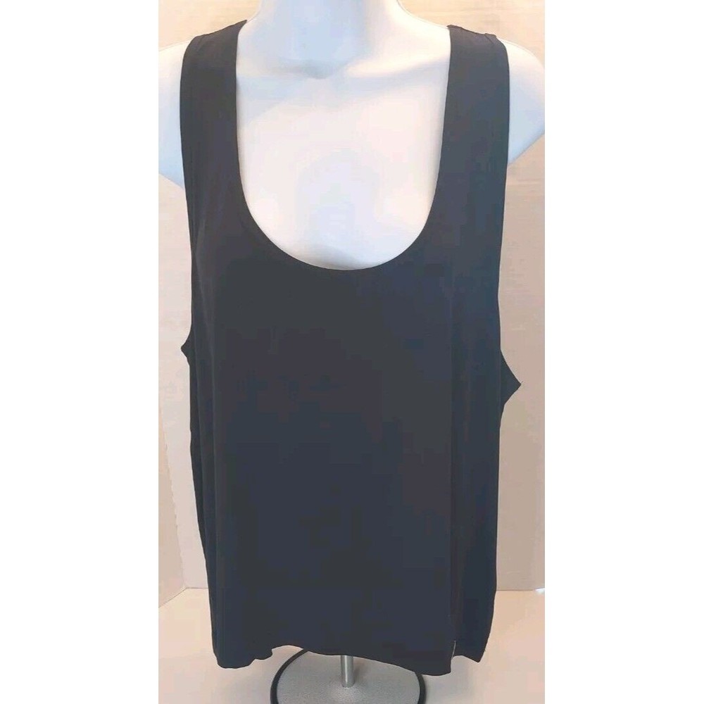 Fourlaps Surge Athletic Tank Mesh Back Sz XL  37.5 Technology Black Flowy NWT